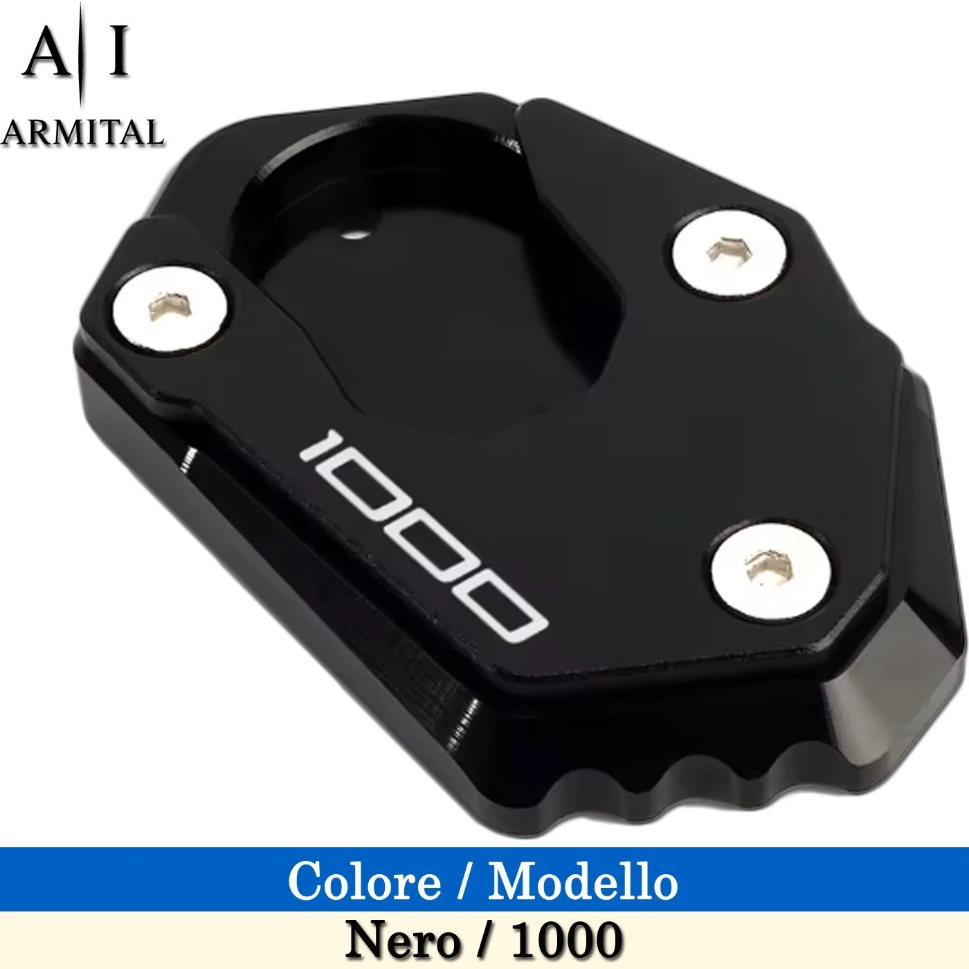 Estensore Cavalletto Kawasaki Z900 Z650 Ninja 1000 Piastra Supporto CNC