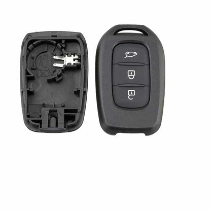 Guscio Cover Chiave Compatibile Renault E Dacia - Ricambio Telecomando 3 Tasti Con Lama Per Clio Captur Duster Sandero