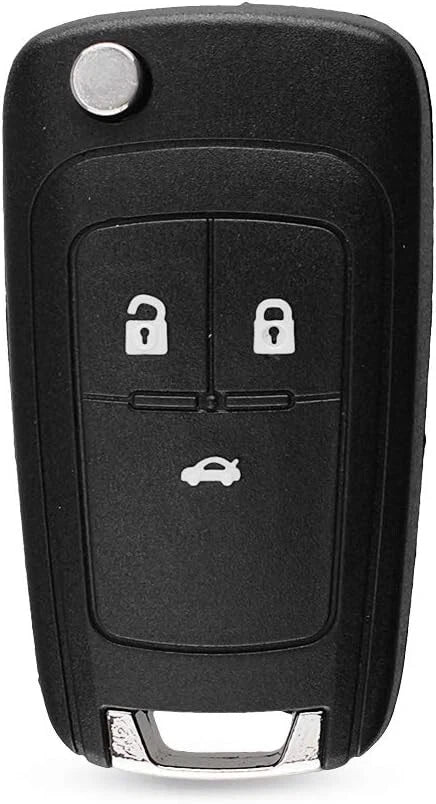Guscio Cover Chiave Compatibile con Opel Astra J Corsa D E Meriva B Zafira Mokka - Custodia Ricambio Telecomando 2 Tasti con Lama Inclusa