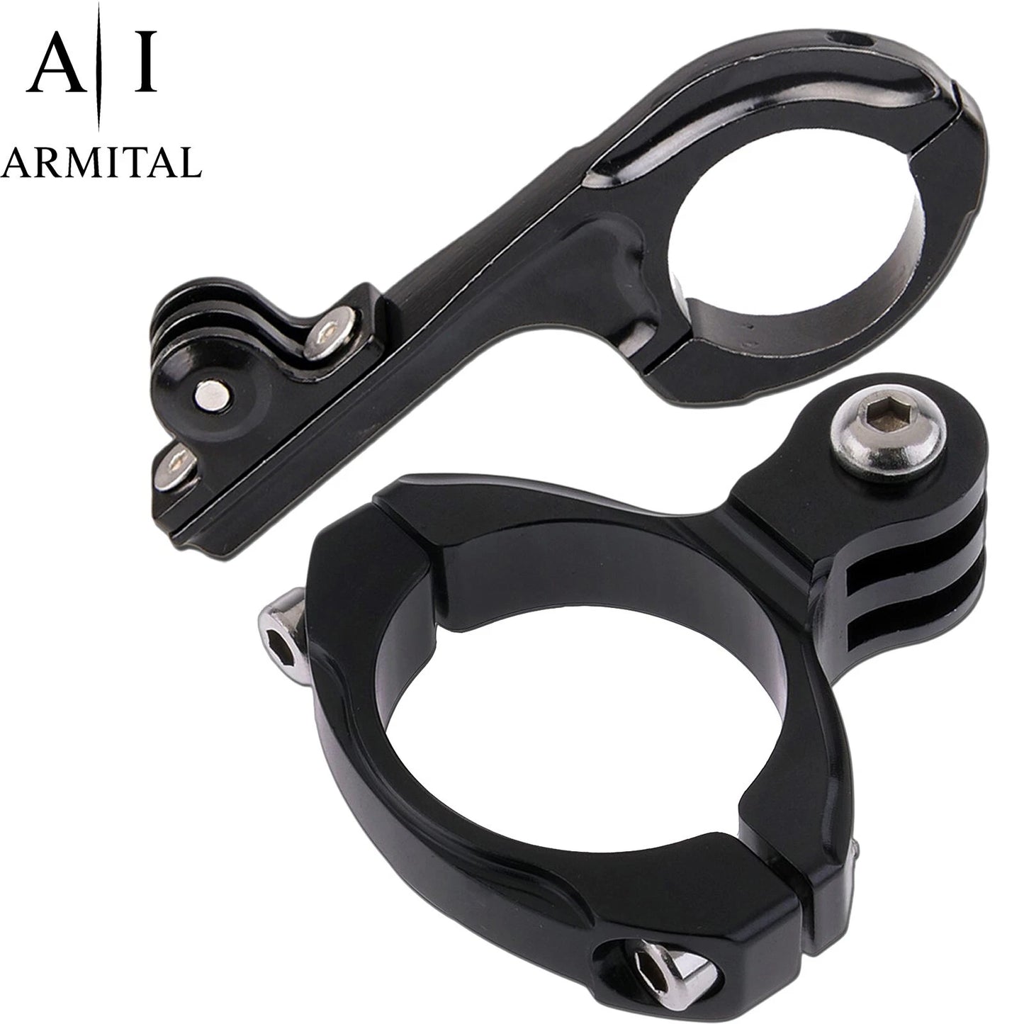 Supporto Manubrio Moto e Bici in Alluminio per Action Cam GoPro Hero 12-9