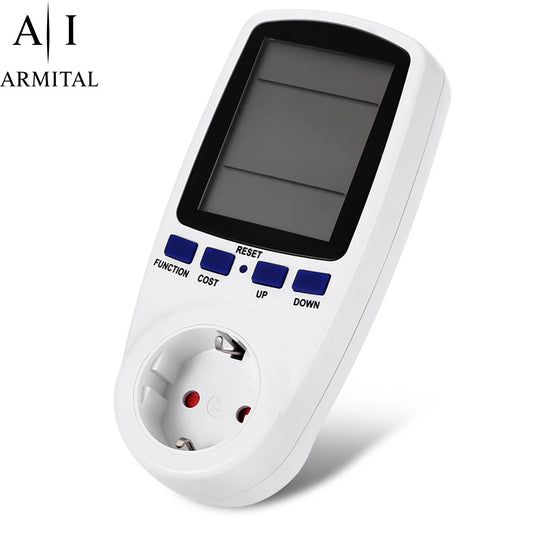 Wattmetro Digitale 220V 16A Misuratore Consumi Energetici LCD 3680W Presa EU
