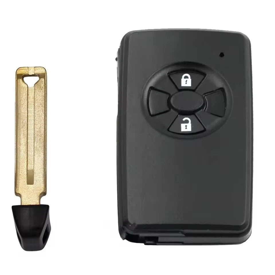 Guscio Telecomando Keyless Compatibile con Toyota Corolla Rav4 Yaris 2006+ Cover Scocca Ricambio con Lama Vergine