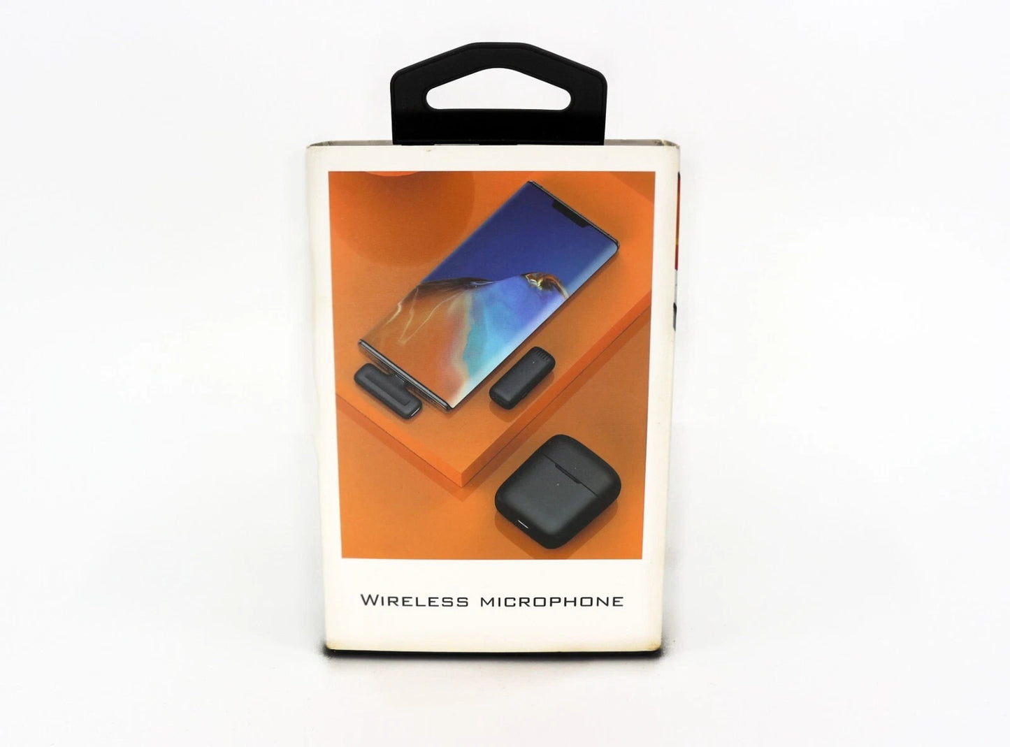 Microfono Lavalier Wireless Professionale Doppio con Custodia Ricarica USB-C
