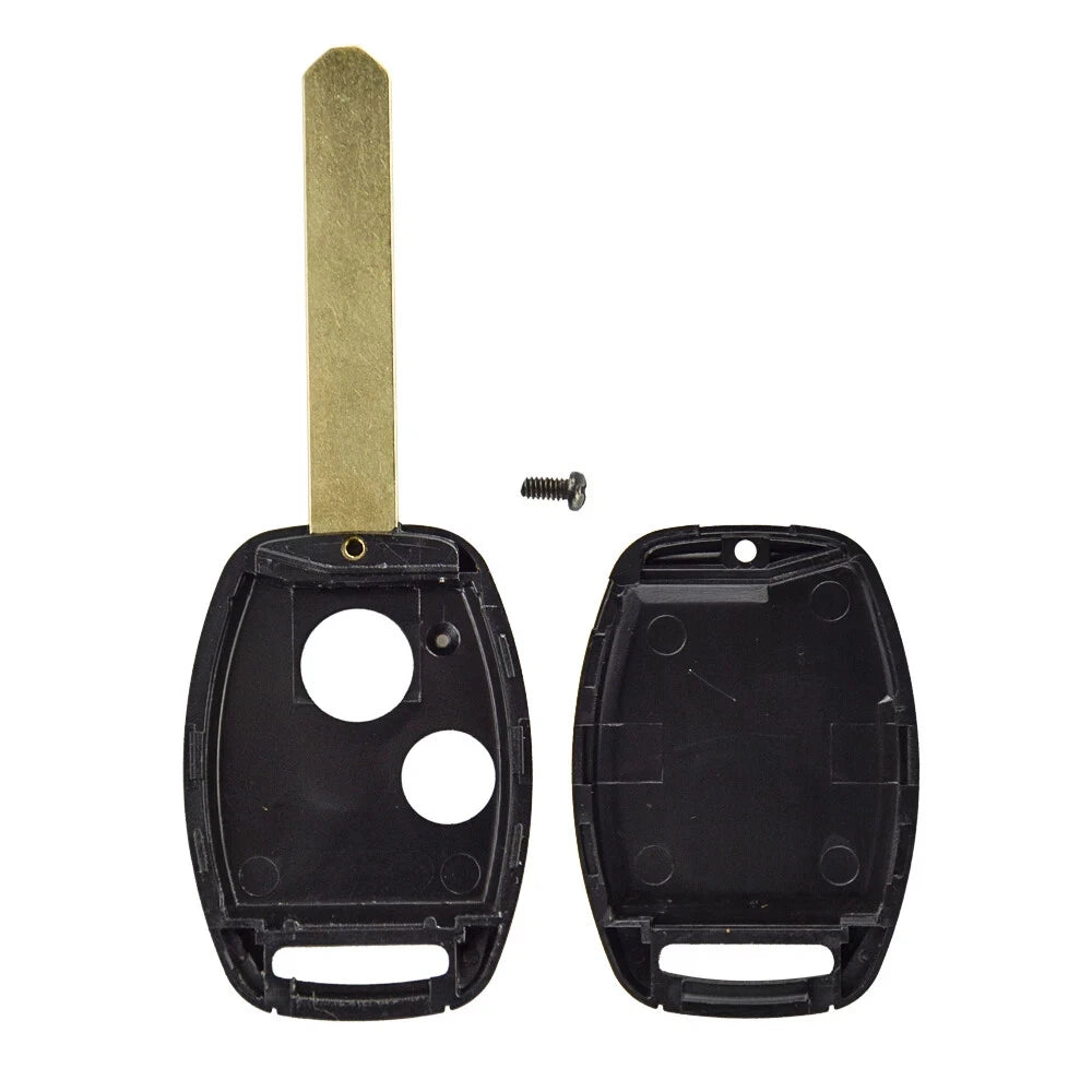 Guscio Chiave Telecomando Compatibile Per Honda Civic Accord Jazz CRV HRV Insight - Cover Ricambio Con Lama Vergine