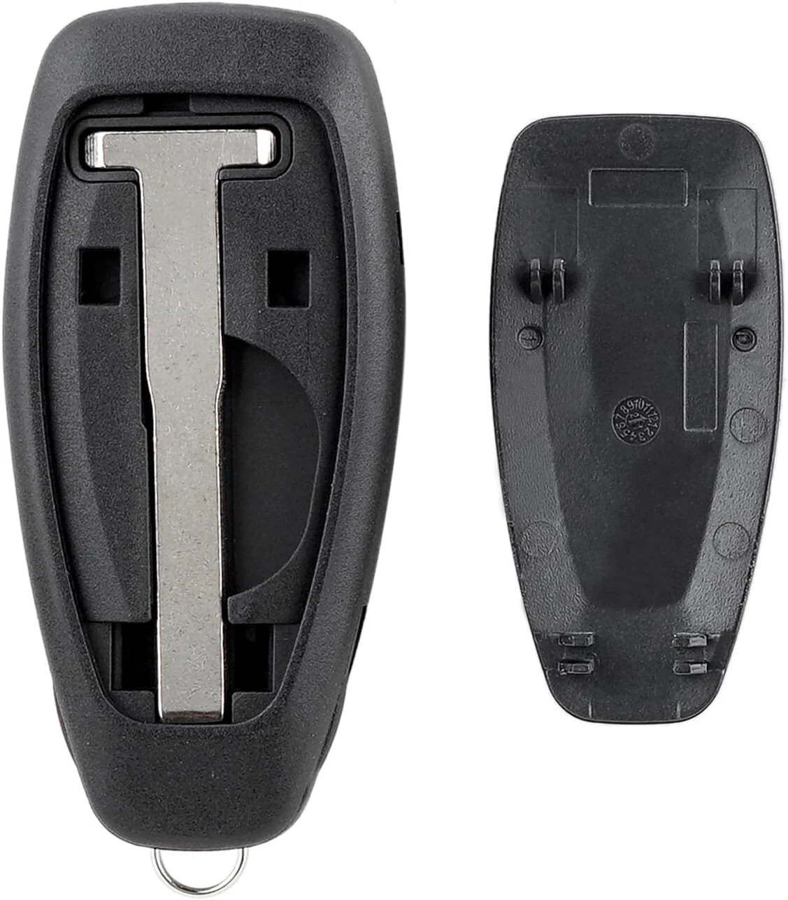 Guscio Telecomando Chiave 3 Tasti Compatibile Con Ford Fiesta Focus B-Max C-Max Kuga Galaxy - Scocca Ricambio Con Lama A Scatto