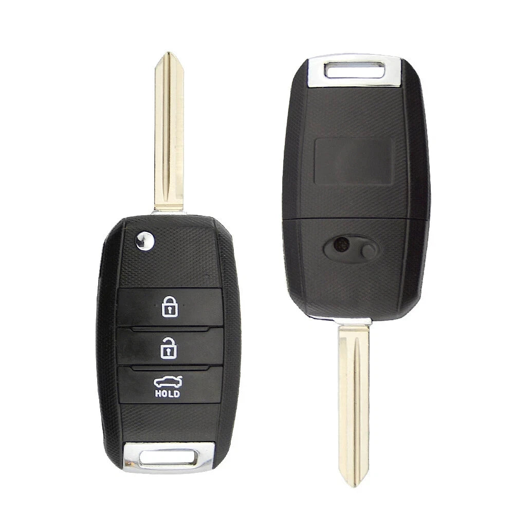 Guscio Chiave Compatibile Per Kia Sportage Rio Picanto Ceed - Cover Telecomando 3 4 Tasti Con Lama A Scatto - Ricambio Alta Qualità