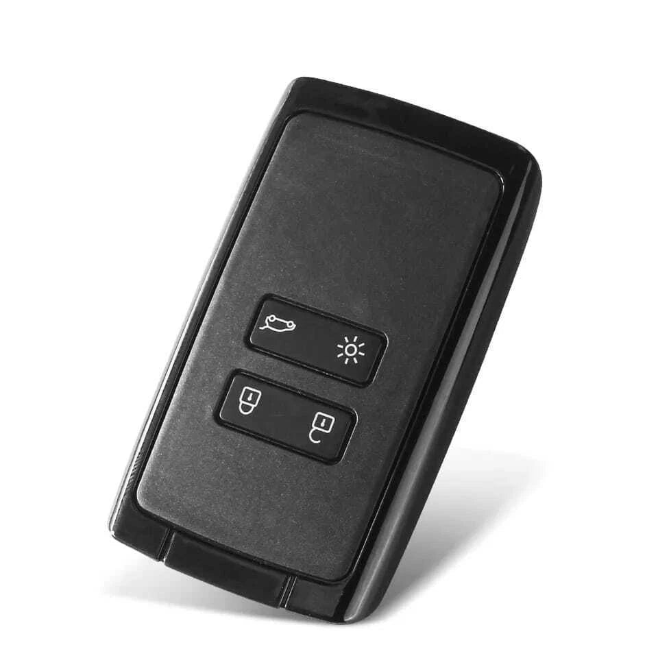 Guscio Cover Chiave Compatibile Con Renault A 4 Tasti Guscio Protettivo In ABS Nero Con Lama Inclusa Per Ricambio Telecomando Auto