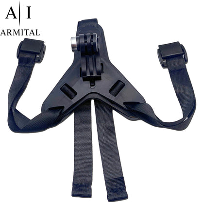 Supporto Mentoniera Casco Integrale Per Action Cam GoPro Hero Universale POV