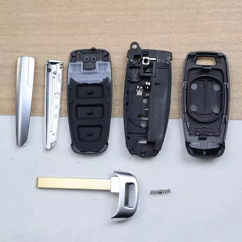 Guscio Cover Chiave Compatibile Con Audi A6 Q7 Q8 RS6 RSQ8 A7 E-Tron Telecomando 3 Tasti In ABS Alta Qualità