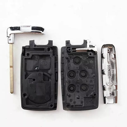 Guscio Cover Chiave Compatibile Con Land Rover Range Rover Sport Evoque Discovery Scocca Telecomando 5 Tasti Con Lama Vergine