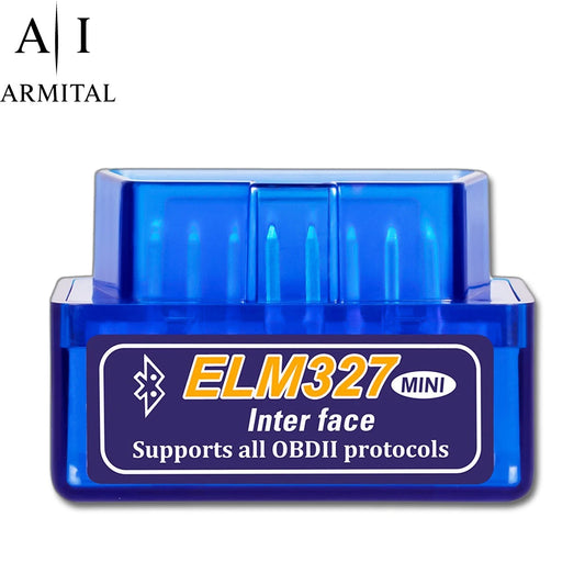 Scanner OBD2 Bluetooth ELM327 Mini Diagnosi Auto Benzina per Android e Windows