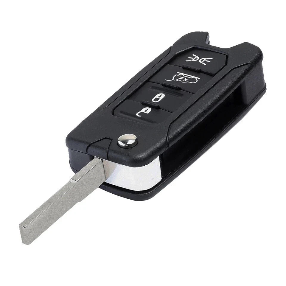 Guscio Chiave Telecomando 4 Tasti Per Jeep Renegade Scocca Ricambio Con Lama Vergine Alta Qualità IEA