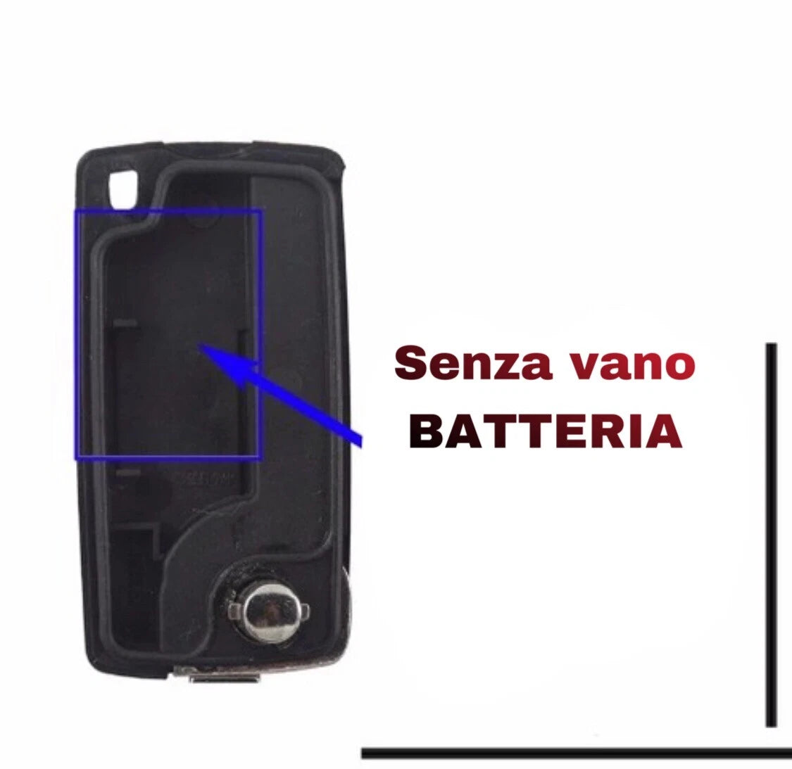Guscio Telecomando Compatibile Per Citroen C1 C2 C3 C4 C5 C8 - Scocca 2 Tasti Con Lama A Scatto E Scanalatura Laterale