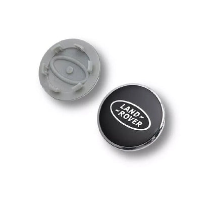 Set 4 Pezzi Tappi Coprimozzo Neri 62mm Compatibili Con Land Rover Evoque Sport Freelander Discovery Accessori Cerchioni Auto