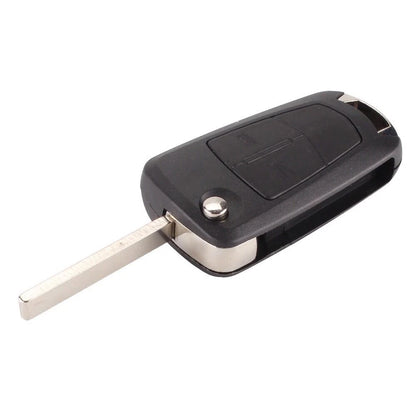 Guscio Scocca Chiave Compatibile Con Opel Astra H Corsa D Meriva Zafira - Custodia Ricambio 2/3 Tasti Con Lama