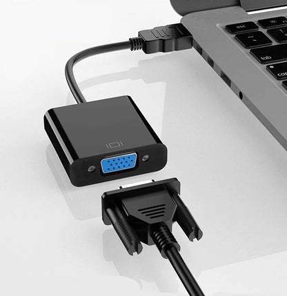 Adattatore HDMI Maschio a VGA Femmina 1080P Full HD per Laptop PC e Smart TV