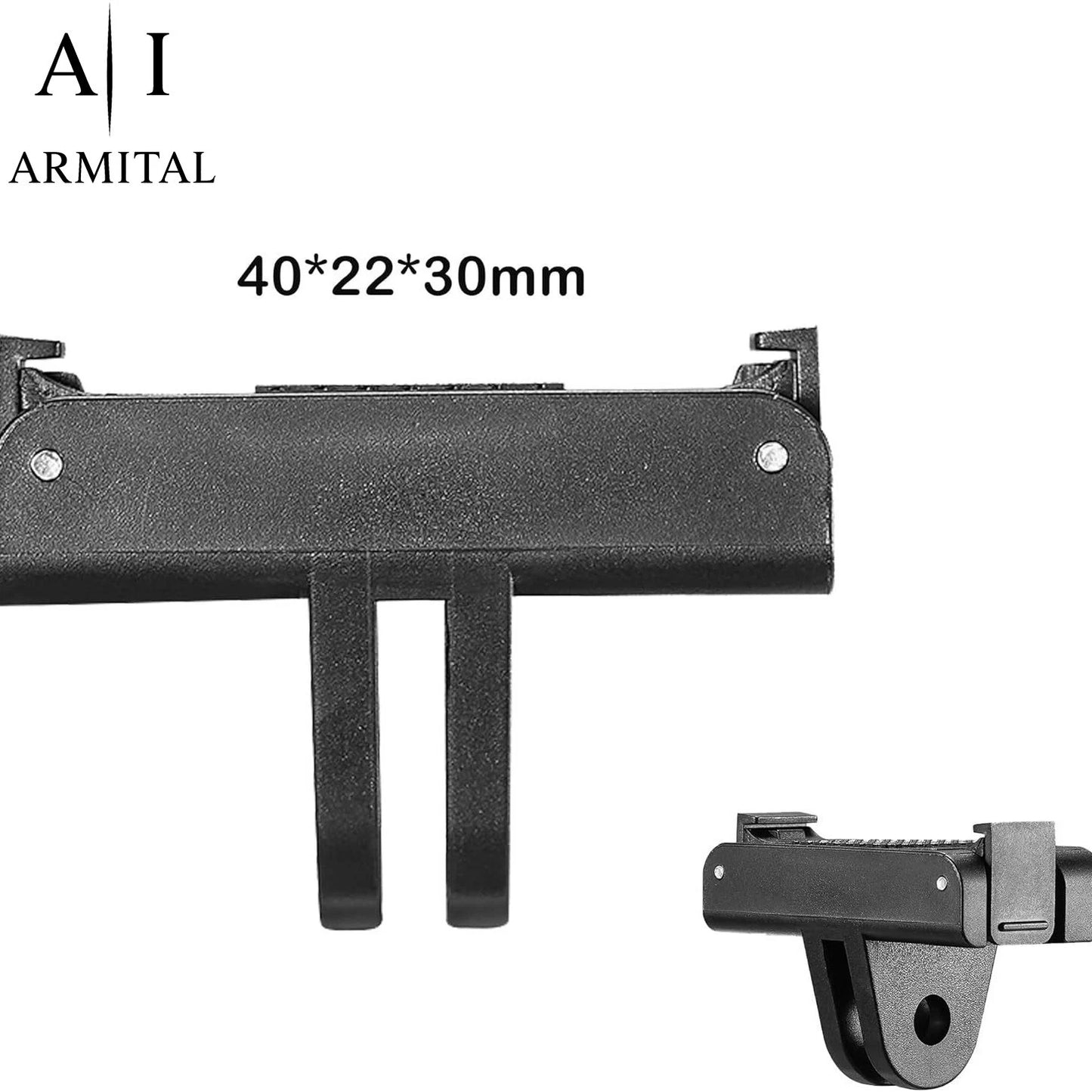 Adattatore Magnetico Sgancio Rapido per DJI Osmo Action 5 4 3 Base Pieghevole