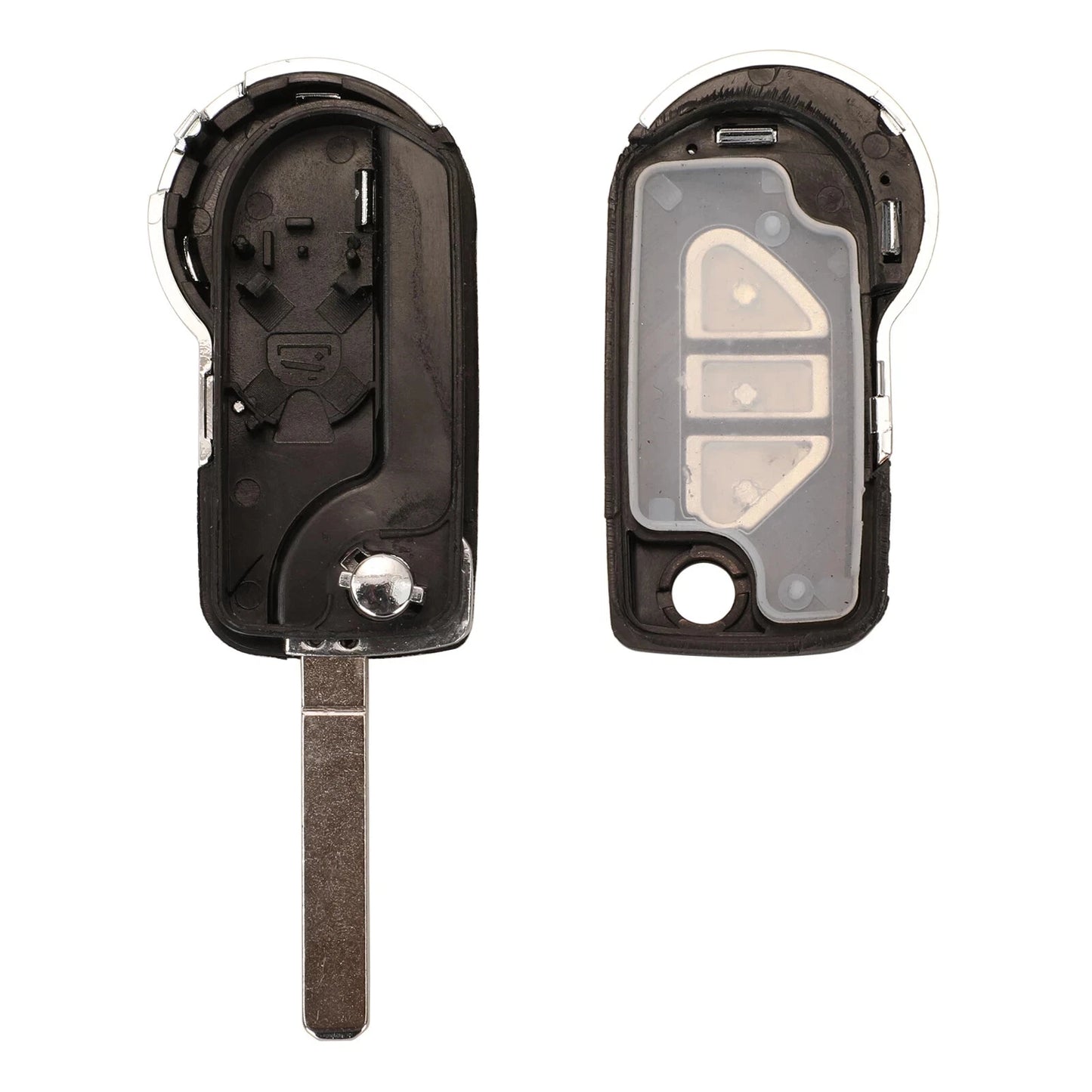 Guscio Chiave Telecomando Compatibile Citroen C1 C2 C3 DS3 Berlingo - Custodia Ricambio 3 Tasti Con Lama Vergine