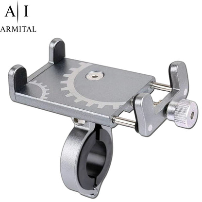 Porta Cellulare Bici e Moto Universale in Metallo Regolabile per MTB ed E-Bike