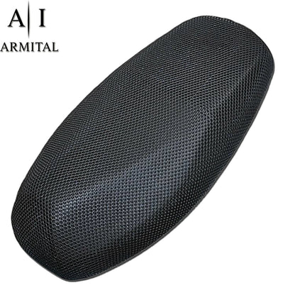 Coprisella Moto Universale 3D Mesh Traspirante Isolamento Termico Anti-UV e Antiscivolo Struttura a Nido d'Ape Ergonomico Taglia M L