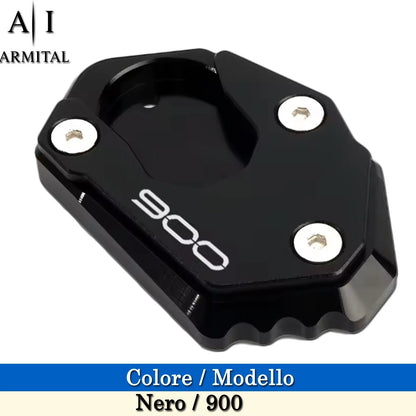 Estensore Cavalletto Laterale Per Kawasaki Z1000 Ninja 650 Z900 Piastra In Alluminio CNC Anti-Affondamento