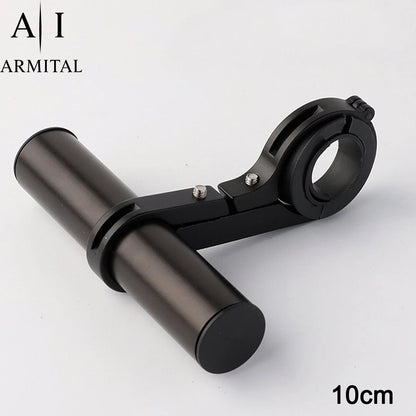Estensione Manubrio Universale Per Bici E Moto In Alluminio CNC Supporto Multifunzione Per GPS Luci E Accessori Regolabile