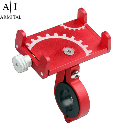 Porta Cellulare Bici e Moto Universale in Metallo Regolabile per MTB ed E-Bike