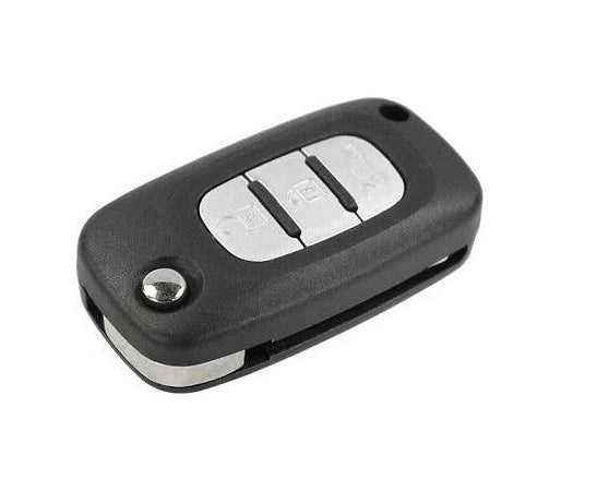 Guscio Cover Chiave Auto Ricambio 2 Tasti Compatibile Renault Clio Megane Laguna Kangoo Twingo Scocca Telecomando Lama Vergine Da Fresare