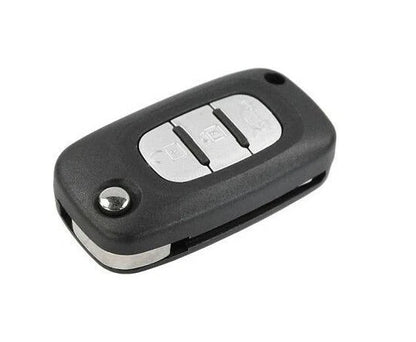 Guscio Cover Chiave Auto Ricambio 2 Tasti Compatibile Renault Clio Megane Laguna Kangoo Twingo Scocca Telecomando Lama Vergine Da Fresare