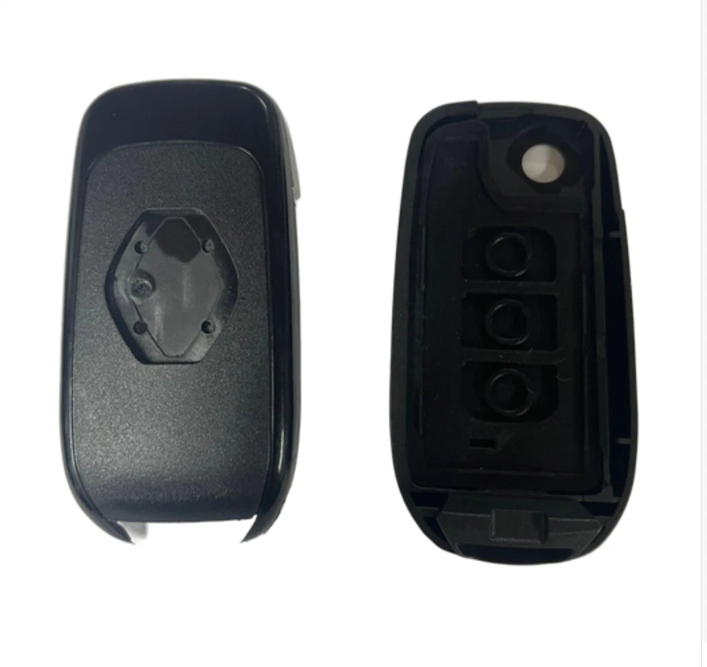 Guscio Telecomando Ricambio 3 Tasti Compatibile Renault Kadjar Megane Clio Kangoo Con Lama Vergine