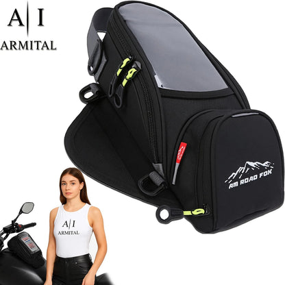 Borsa Serbatoio Moto Impermeabile Universale Porta Telefono Oxford Premium