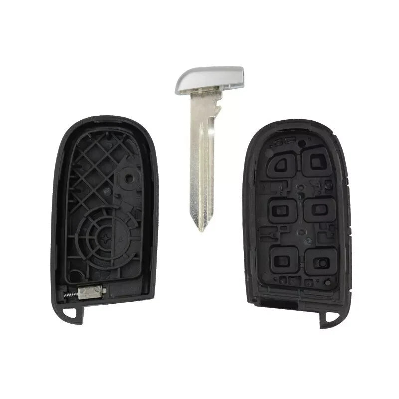 Guscio Chiave Telecomando 3 Tasti Per Fiat Freemont E Jeep Cherokee Scocca Cover Protettiva Keyless Ricambio Alta Qualità