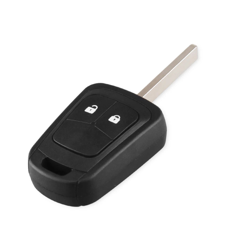 Guscio Telecomando Compatibile Opel 2 Tasti Con Lama Vergine Per Corsa Meriva Astra Zafira