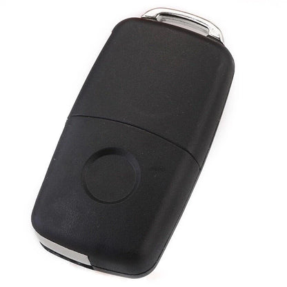 Guscio Telecomando Compatibile Per Volkswagen Golf 5 6 7 Passat B7 Cover Chiave A Scatto 3 Tasti Con Lama Vergine Ricambio Qualità Professionale