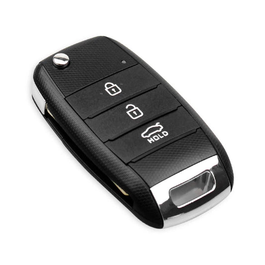 Guscio Chiave Compatibile Kia 3 o 4 Tasti Cover Ricambio ABS Con Lama A Scatto Per Sportage Venga Rio Picanto Ceed Sorento