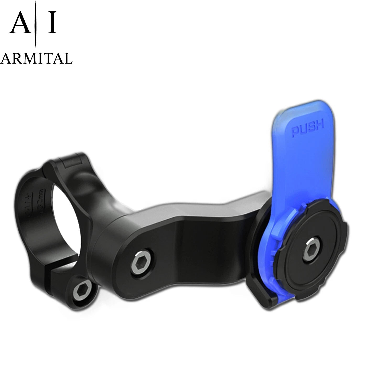 Supporto Smartphone Universale Per Bici E Moto Con Rotazione 360 Gradi E Attacco Adesivo 3M Professionale