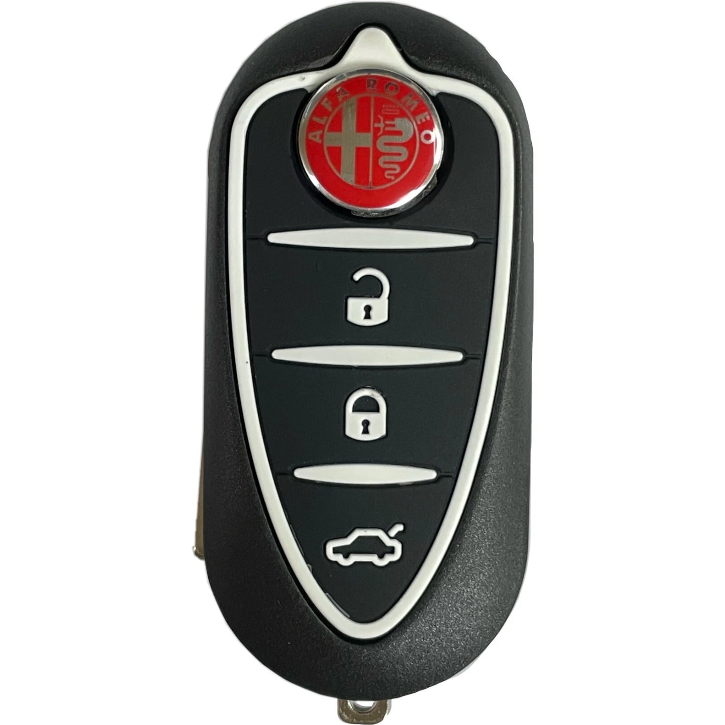 Guscio Chiave Compatibile Per Alfa Romeo Giulietta E Mito Telecomando 3 Tasti Con Lama Automotiva