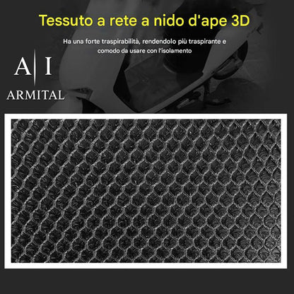 Coprisella Moto Universale 3D Mesh Traspirante Anti-UV e Antiscivolo Scooter