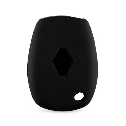 Guscio Cover In Silicone Nero Compatibile Con Telecomando Dacia Duster Logan E Smart Protezione Tasti Antiurto E Antigraffio