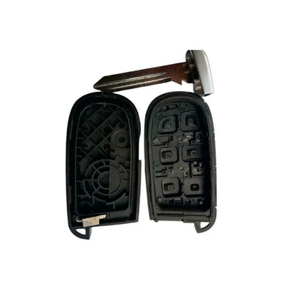 Guscio Cover Chiave Compatibile Con Fiat Freemont E Jeep Cherokee Ricambio Telecomando 2-3 Tasti Con Lama Inclusa Alta Qualità