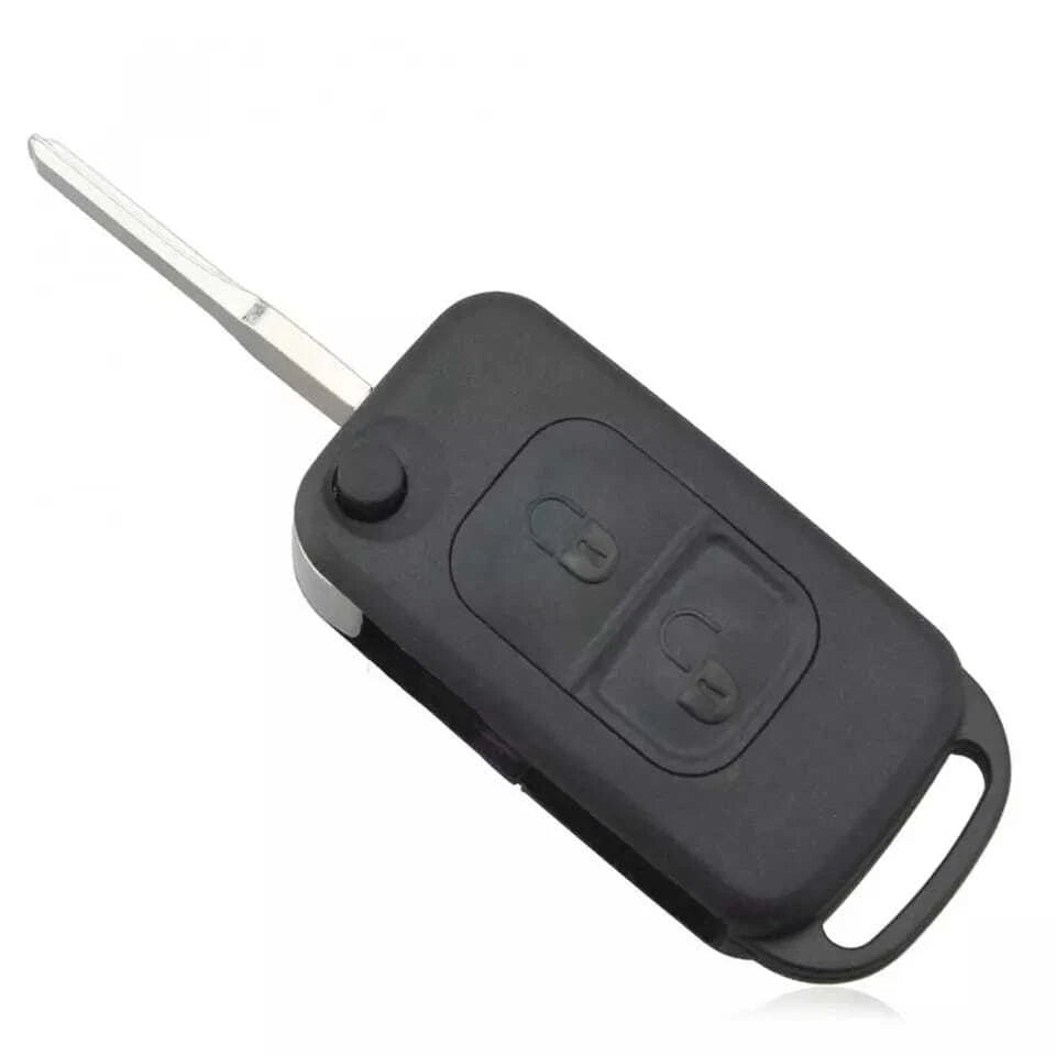 Scocca Ricambio Chiave 2 Tasti Mercedes Benz Classe A C S W168 W202 W203 Cover *