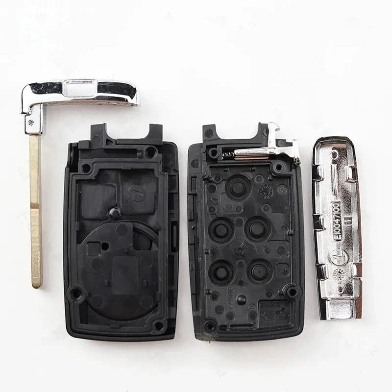 Guscio Chiave Compatibile Per Land Rover Discovery Evoque Sport - Cover Telecomando 5 Tasti Con Lama Vergine