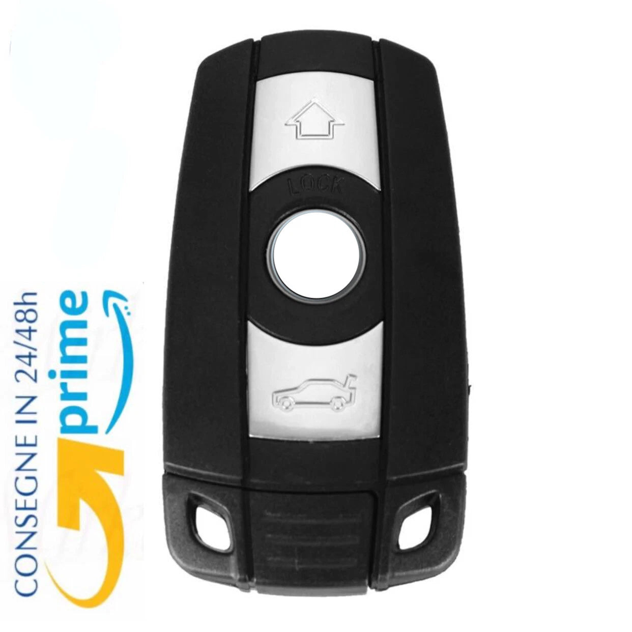 Guscio Chiave Telecomando Ricambio 3 Tasti Compatibile Con BMW Serie 1 3 5 6 7 X5 X6 Z4 Scocca Protettiva In ABS Rinforzato