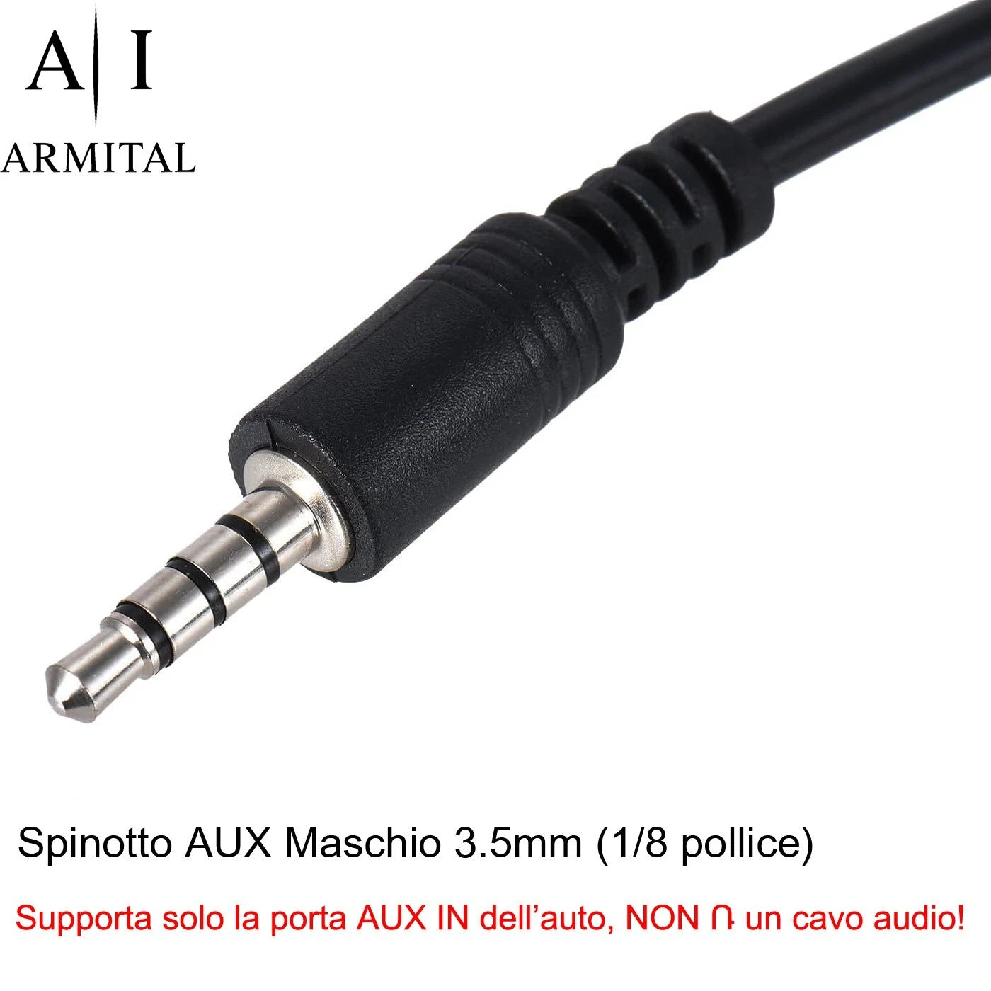 Adattatore Audio AUX Jack 3.5mm Maschio a USB 2.0 Femmina OTG Cavo Convertitore