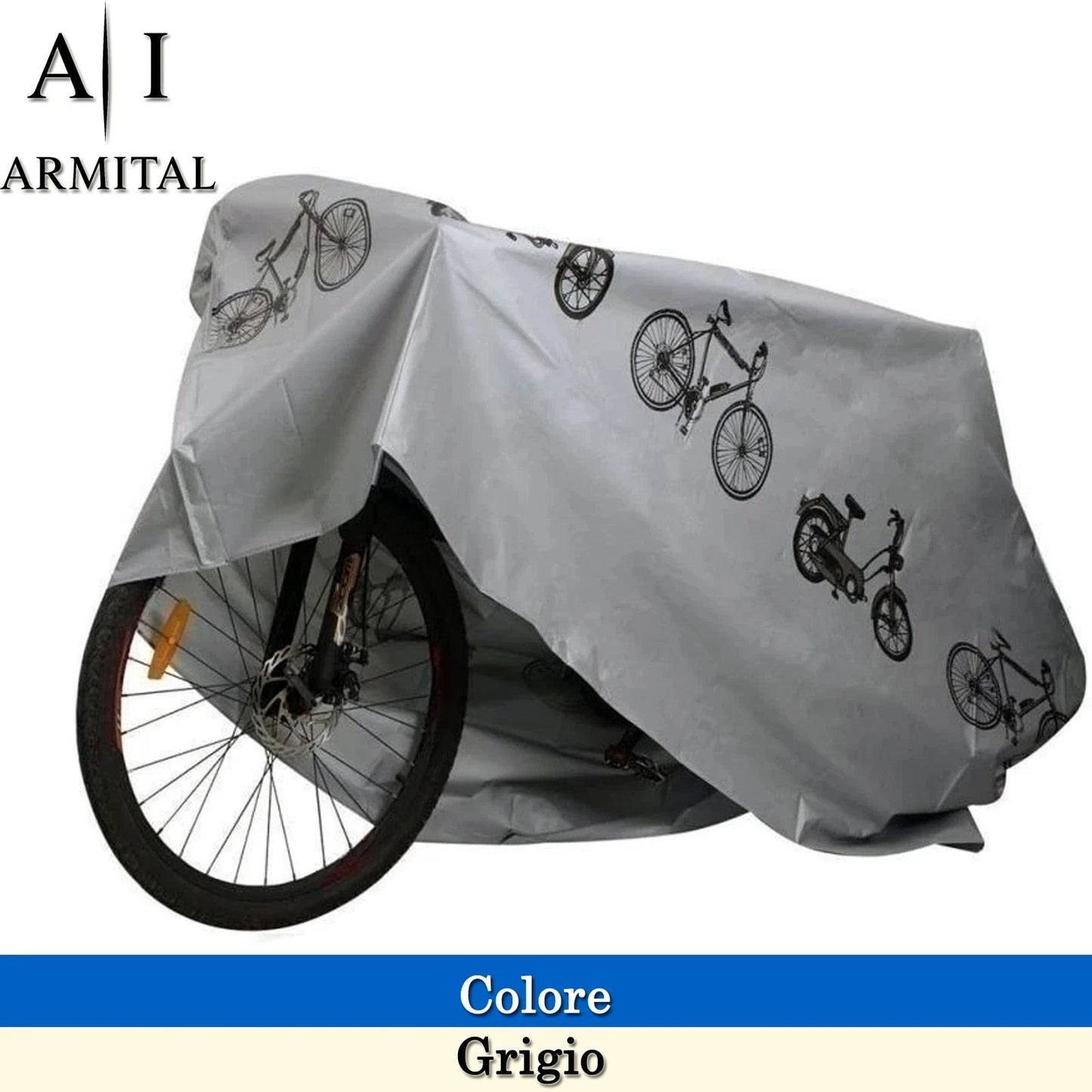 Telo Copribici e Coprimoto Impermeabile Professionale Protezione Anti-UV in Poliestere 200x100 cm Universale