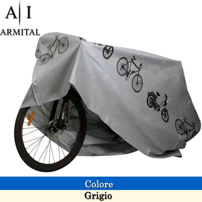Telo Copribici e Coprimoto Impermeabile Professionale Protezione Anti-UV in Poliestere 200x100 cm Universale