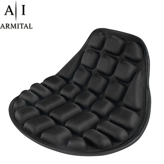Cuscino Sella Moto Universale Traspirante Ergonomico Antiscivolo in Schiuma