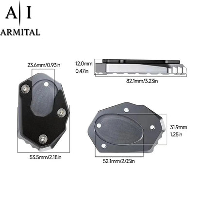 Estensore Cavalletto Kawasaki Z900 Z650 Ninja 1000 Piastra Supporto CNC