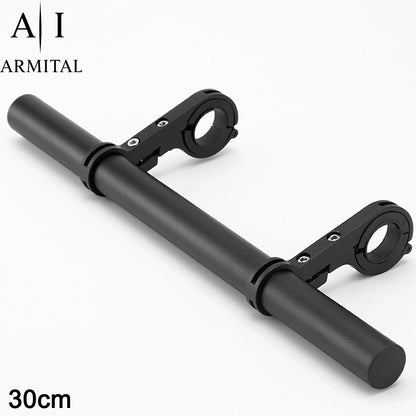 Estensione Manubrio Universale in Alluminio CNC per Bici e Moto Doppio Supporto