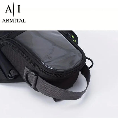 Borsa Serbatoio Moto Universale Impermeabile con Porta Smartphone Touch Screen e Resistenza Termica Certificata Oxford